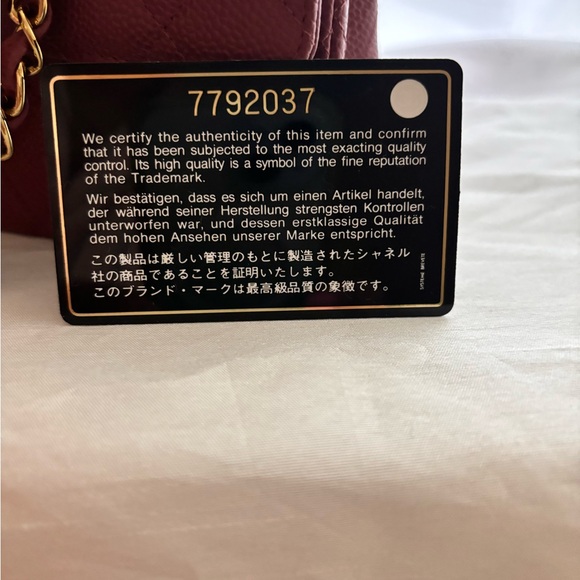 This is an authentic chanel  quilted medium doble flat in bergamot, - Picture 2 of 15